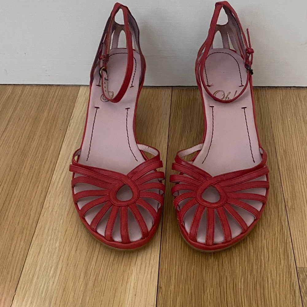 Oh Red Women's Strappy Sandals